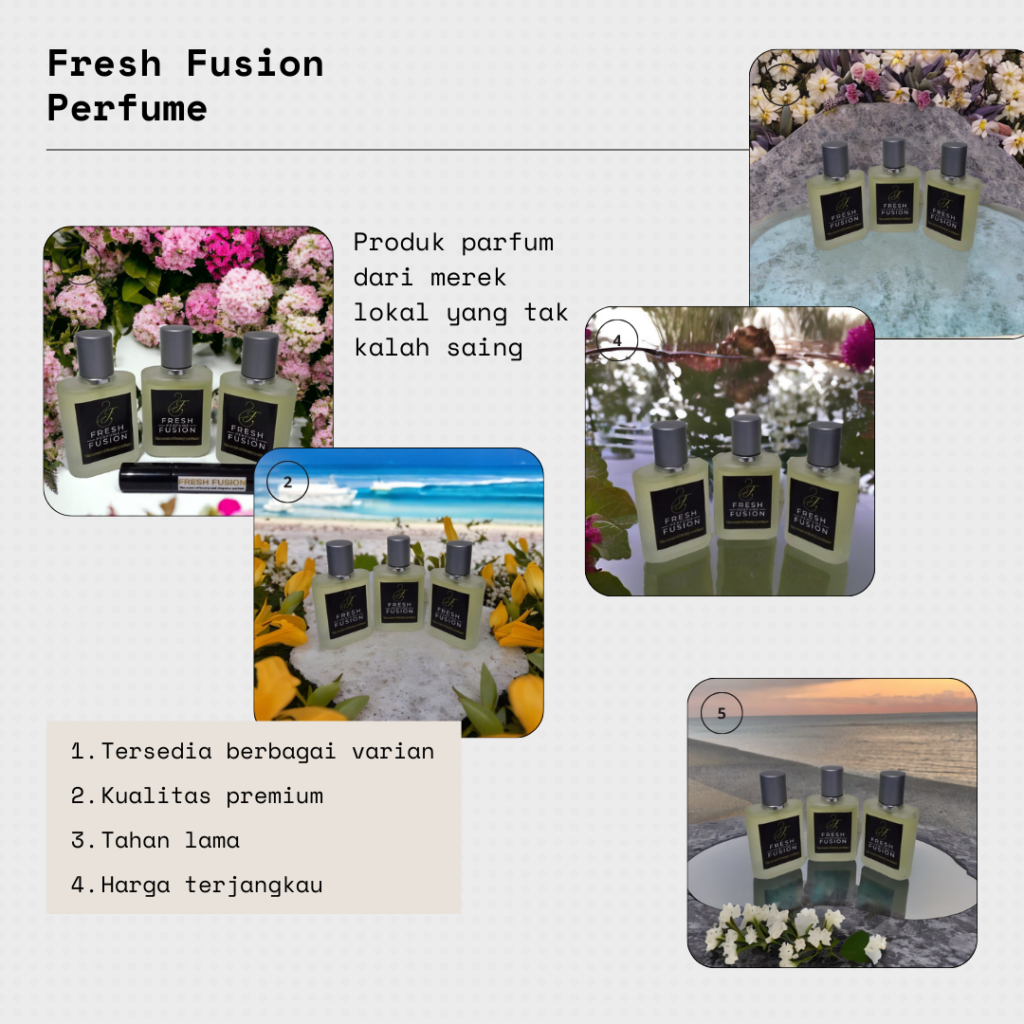 Produk parfum dari Fresh Fusion