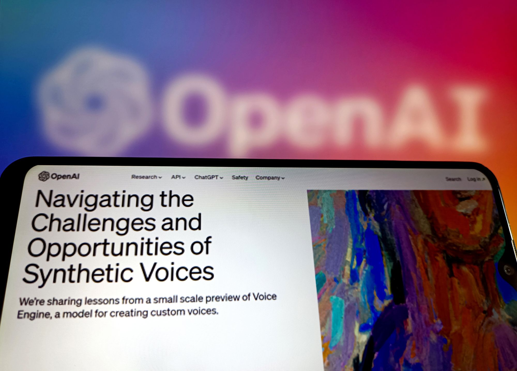 OpenAI Luncurkan Voice Engine, Kloning Suara Dalam 15 Detik