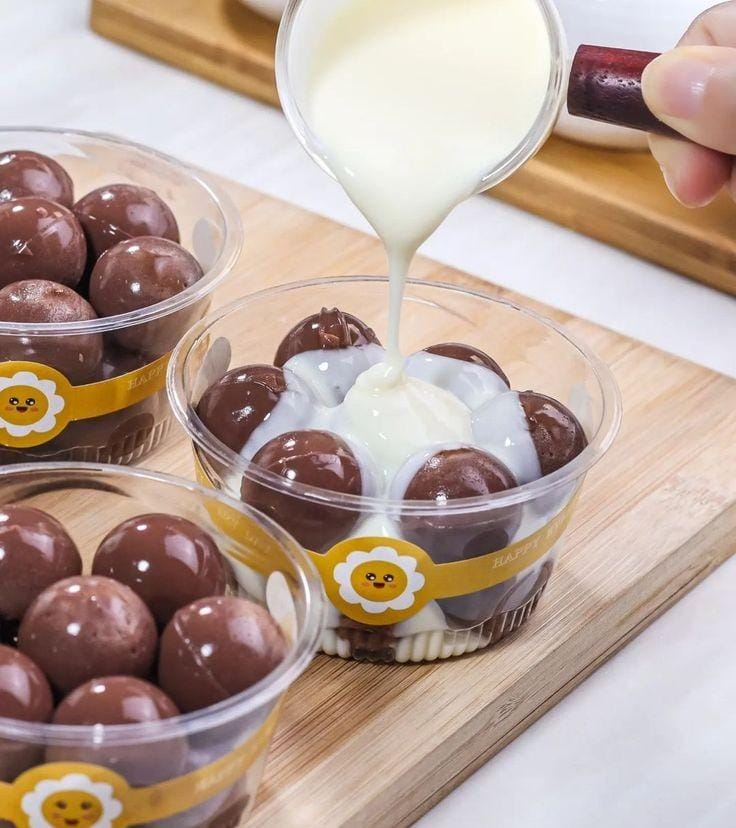 Pudding Balls Camilan Manis yang Menggoda Selera